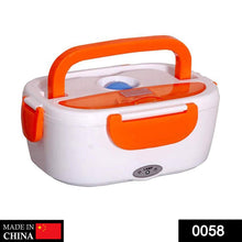 Electric lunch warmer box, portable and compact