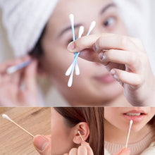 Soft and natural cotton ear swabs