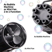 Fun bubble gun toy with multiple openings and engaging design