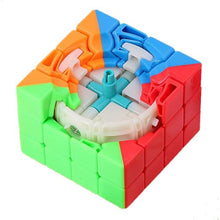 Small Puzzles Cubes 4×4×4 High Speed Sticker Less Magic Cube Game, Kids and Professionals Magic Cube Puzzle Toy, Pack of 1, 8+ Years