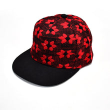 Snapback hat with hip hop style, angled view