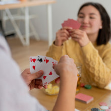 Flexible playing cards with high-definition print.