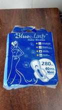 Blue Lady Extra Long Pads With Wides Wings Sanitary Pads – 280 mm, 40-Pack