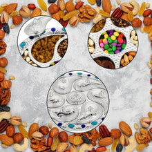 Versatile rotating tray for dry fruit and snack storage