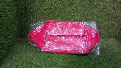 Multi-use foldable bag for home and kitchen, made of cotton for durability.