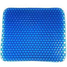 Silicone gel cushion pad for car seats, featuring an ergonomic design for added comfort